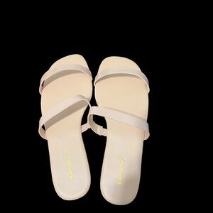 Bamboo Flat Slide Sandels